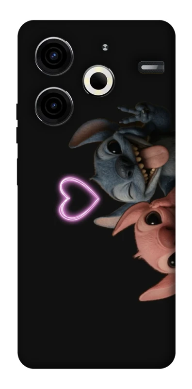 Чохол на TECNO Pova 6 Neo (LI6) Love Stitch & Angel фото 1 з 1