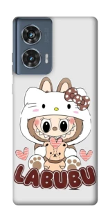 Чохол на Motorola Edge 50 Hello Kitty Labubu фото 1 з 1