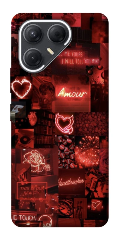 Чохол на TECNO Pova 7 Love collage ver.6 фото 1 з 1