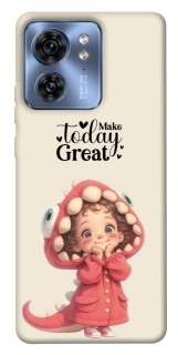 Чохол на Motorola Edge 40 Make today great фото 1 з 1