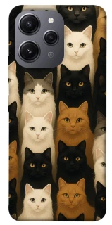 Чехол на Xiaomi Redmi 12 Colorful Cat Collage фото 1 Чехол на Xiaomi Redmi 12 Colorful Cat Collage фото 1 из 1