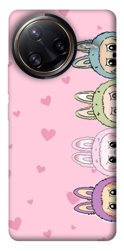 Чохол на Xiaomi Poco F7 Ultra All Labubu 4 фото 1 з 1