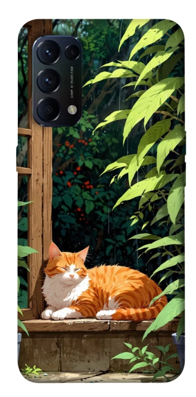 Чохол на Oppo Reno 5 4G red cat фото 1 з 1