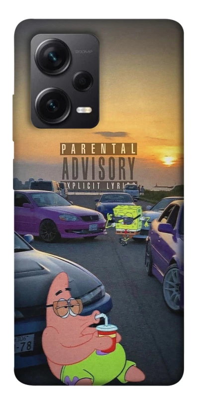 Чохол на Xiaomi Redmi Note 12 Pro+ 5G Патрік на перегонах фото 1 з 1