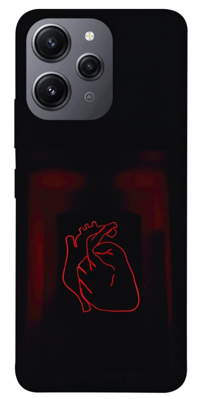 Чохол на Xiaomi Redmi 12 Червоне серце фото 1 з 1