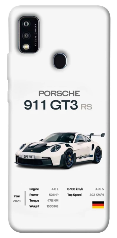 Чехол на ZTE Blade A51 Porsche 911 GT3 фото 1 из 1