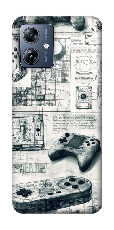 Чехол на Motorola Moto G54 Power Gamer Zone ver.2 фото 1 из 1