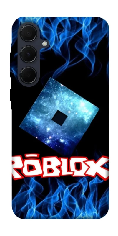 Чохол на Samsung Galaxy A55 Roblox Galaxy Flame Logo фото 1 з 1
