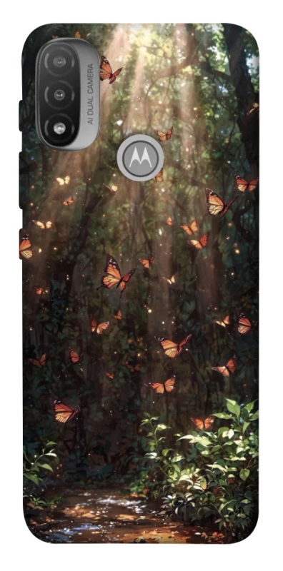 Чехол на Motorola Moto E20 butterfly фото 1 из 1