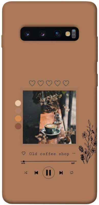 Чехол на Samsung Galaxy S10+ Coffee player фото 1 из 1