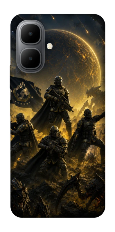 Чохол на Infinix Smart 10 HELLDIVERS ver.2 фото 1 з 1