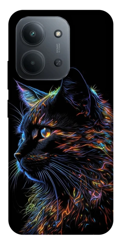 Чохол на Xiaomi Redmi 15C (Global) Чорний кіт фото 1 з 1