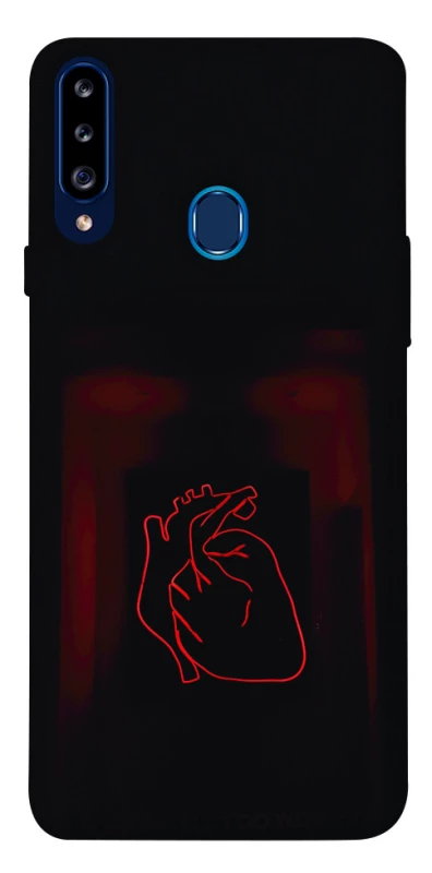 Чохол на Samsung Galaxy A20s Червоне серце фото 1 з 1