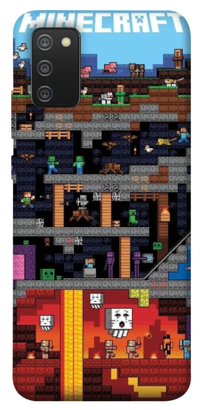 Чохол на Samsung Galaxy A02s Minecraft фото 1 з 1