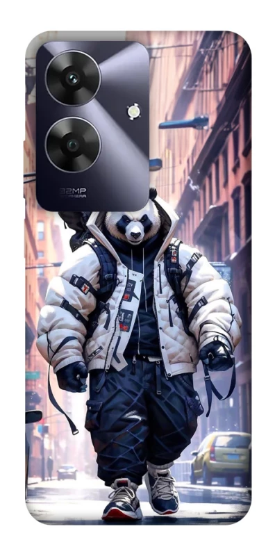 Чохол на Realme Note 60 Панда кур'єр фото 1 з 1