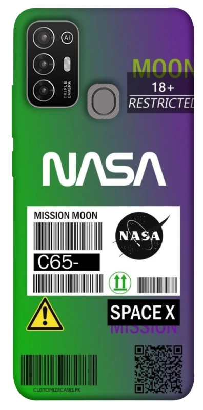 Чохол на ZTE Blade A52 NASA ver.2 фото 1 з 1