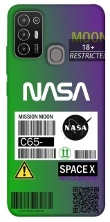 Чохол на ZTE Blade A52 NASA ver.2 фото 1 з 1