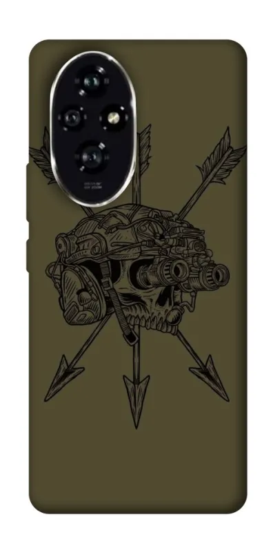 Чохол на Honor 200 Mil skull фото 1 з 1