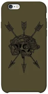Чехол на Apple iPhone 6/6s (4.7") Mil skull фото 1 из 1