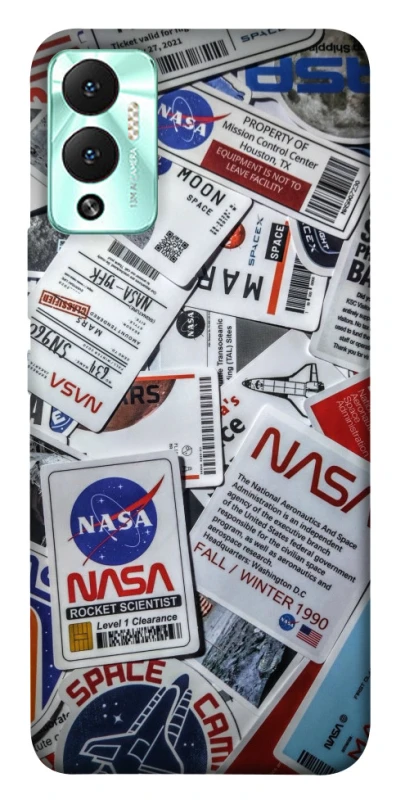 Чехол на Infinix Hot 12 Play NASA ver.4 фото 1 из 1