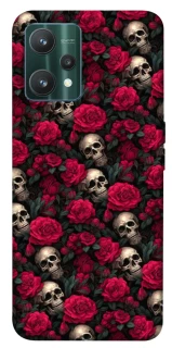 Чехол на Realme 9 Pro Черепа и розы фото 1 из 1