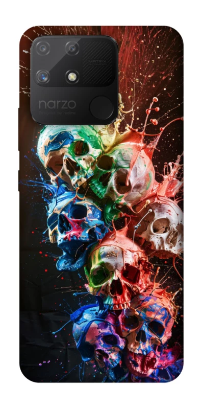 Чохол на Realme Narzo 50A Skulls фото 1 з 1