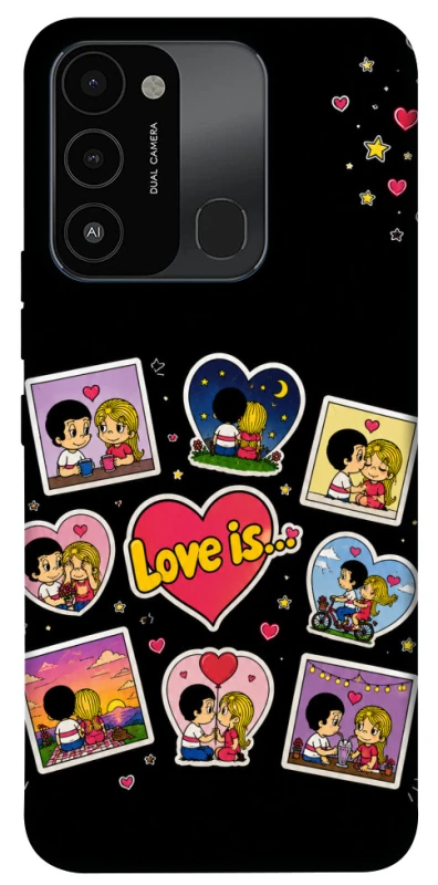 Чехол на TECNO Spark 8C Love is ver.2 фото 1 из 1