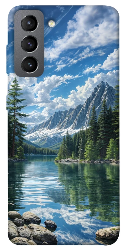 Чехол на Samsung Galaxy S21 FE River in the mountains фото 1 из 1