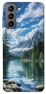 Чехол на Samsung Galaxy S21 FE River in the mountains фото 1 из 1