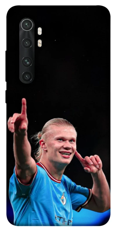 Чехол на Xiaomi Mi Note 10 Lite Erling Haaland фото 1 из 1