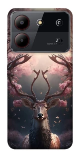Чехол на ZTE Blade A54 4G Скандинавский олень v3 фото 1 из 1