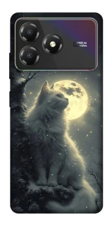 Чохол на ZTE Blade A36 Кіт під місяцем фото 1 з 1