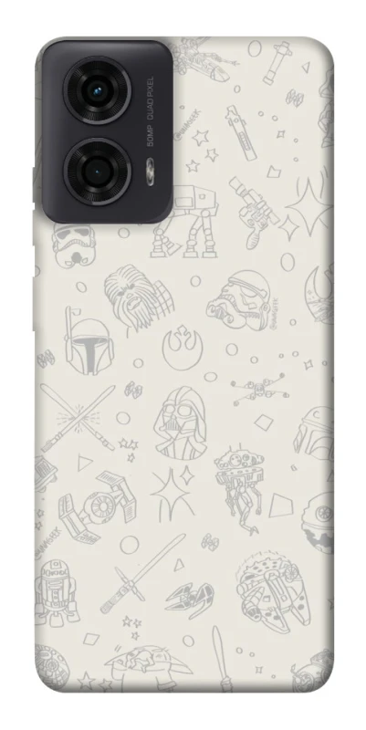Чохол на Motorola Moto G04 Star Wars background ver.1 фото 1 з 1