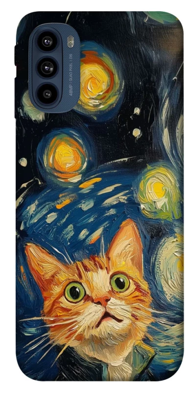 Чохол на Motorola Moto G41 paint cat фото 1 з 1