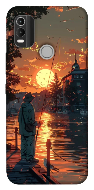 Чохол на Nokia C21 Plus Fishing фото 1 з 1