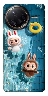 Чохол на Xiaomi Poco F7 Pro Labubu in the pool фото 1 з 1
