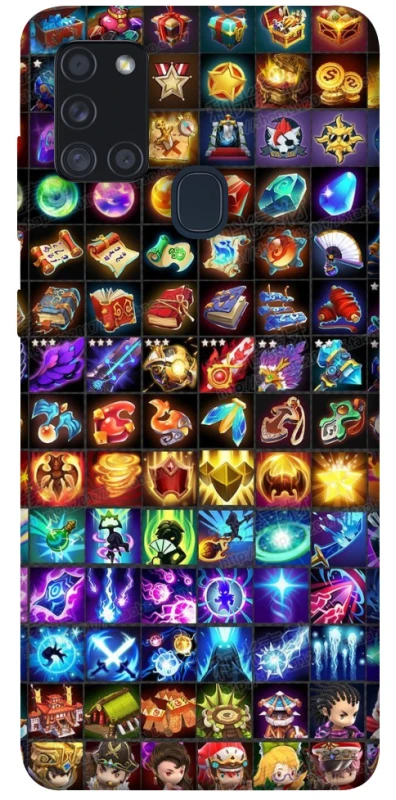 Чехол на Samsung Galaxy A21s Abilities menu ver.2 фото 1 из 1