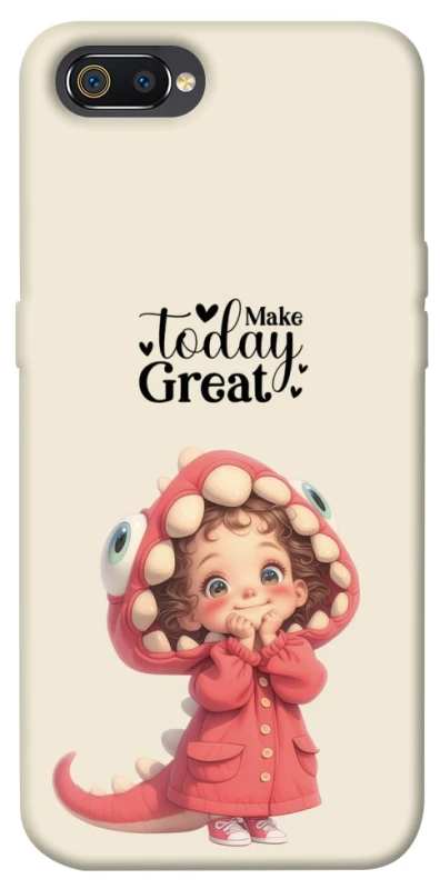 Чехол на Realme C2 Make today great фото 1 из 1