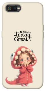 Чехол на Realme C2 Make today great фото 1 из 1