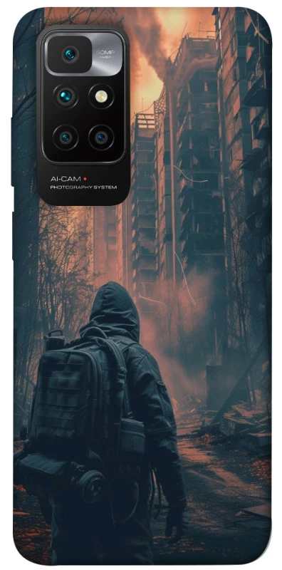 Чохол на Xiaomi Redmi 10 Сталкер v8 фото 1 з 1