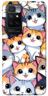 Чехол на Xiaomi Redmi 10 Cute Cat v2 фото 1 из 1