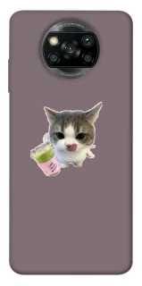 Чохол на Xiaomi Poco X3 NFC / Poco X3 Pro cat matcha фото 1 з 1