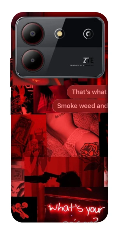 Чохол на ZTE Blade A54 4G Love collage ver.1 фото 1 з 1