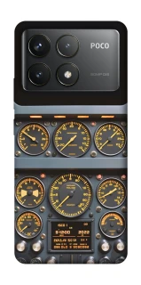 Чохол на Xiaomi Poco F6 Pro Airplane instrument panel фото 1 з 1