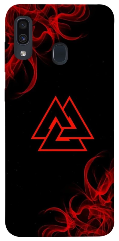 Чехол на Samsung Galaxy A20 / A30 Валькнут фото 1 из 1