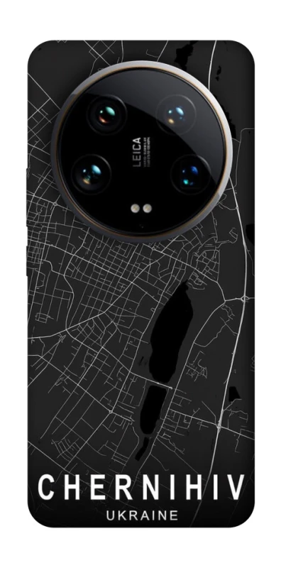 Чохол на Xiaomi 14 Ultra Chernihiv map фото 1 з 1