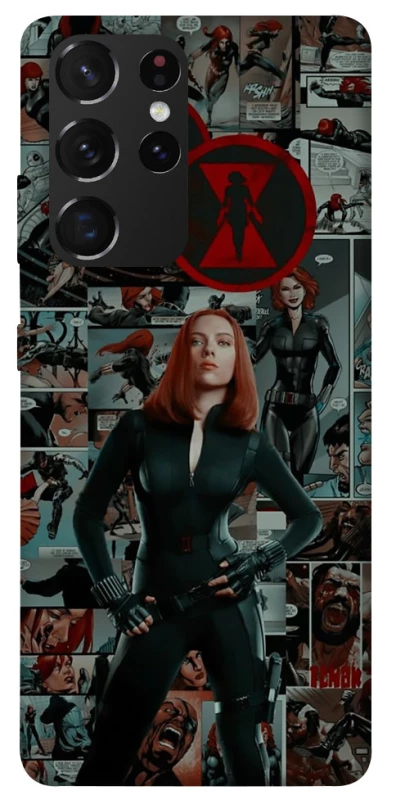 Чохол на Samsung Galaxy S21 Ultra Black Widow фото 1 з 1