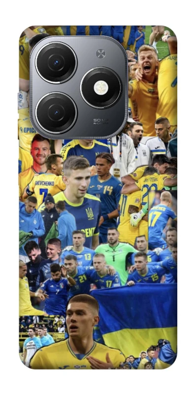 Чохол на TECNO Spark 20 UA-Football ver.6 фото 1 з 1
