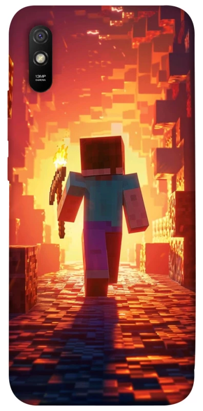 Чохол на Xiaomi Redmi 9A Minecraft adventure фото 1 з 1