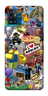 Чехол на ZTE Blade A71 Roblox collage ver.5 фото 1 из 1